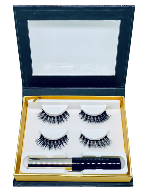 Magnetische Wimpern X20 Love E! Lash Black Gloss Victoria Kosmetik